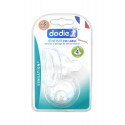 DODIE Sensation+ 2 Tétines Plate Col Large 6 Mois et + Débit 4 Liquide Épais-9210