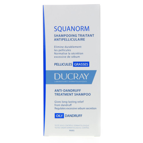 Ducray Squanorm 200ml - Shampoing Antipelliculaire chez