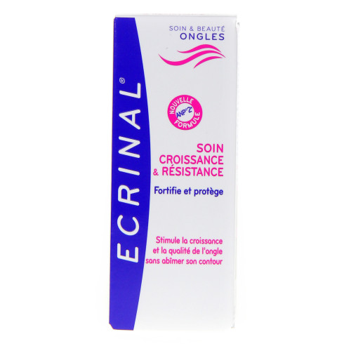 Ecrinal Soin Croissance Résistance 10ml - Renforce Ongles