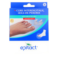 EPITACT Cors Interdigitaux Oeils-de-Perdrix Séparateurs 4 Unités-9301