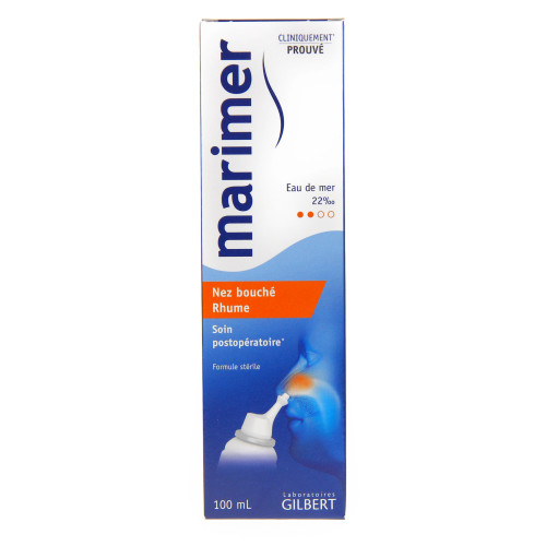Gilbert Marimer 100ml - Soulage Nez Bouché Rhume