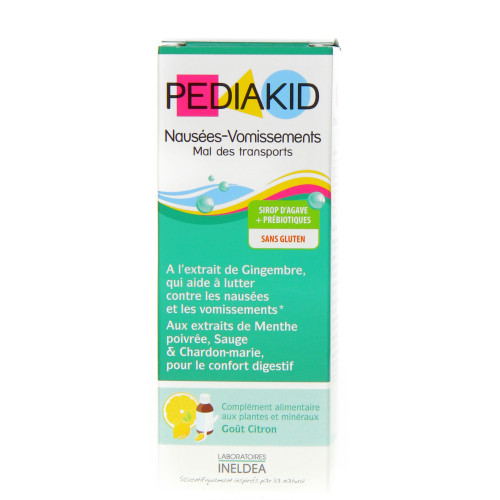 INELDEA Pediakid Mal des Transports 125ml - Soulage Nausées sur