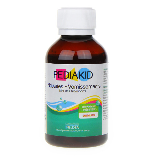 INELDEA Pediakid Mal des Transports 125ml - Soulage Nausées sur