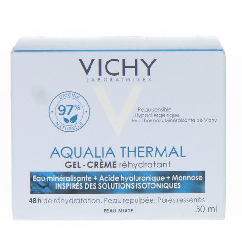 VICHY Aqualia Thermal Gel 50mL - Réhydratant Peau Mixte