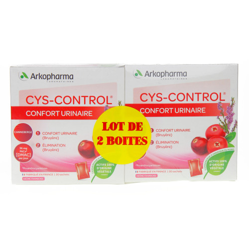 ARKOPHARMA Cys-control Sachets Lot de 2-9851