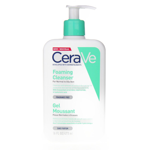 CERAVE Gel moussant nettoyant 473 ml-9875