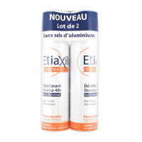 ETIAXIL Déodorant Douceur 48H sans Aluminium Lot de 2 x 150 ml-9974