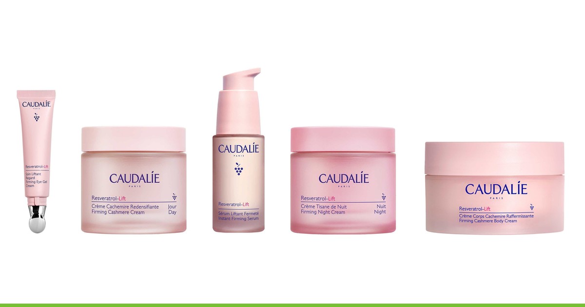 La nouvelle gamme Caudalie Resveratrol-Lift : sérum, crèmes visage, soin regard et crème corps